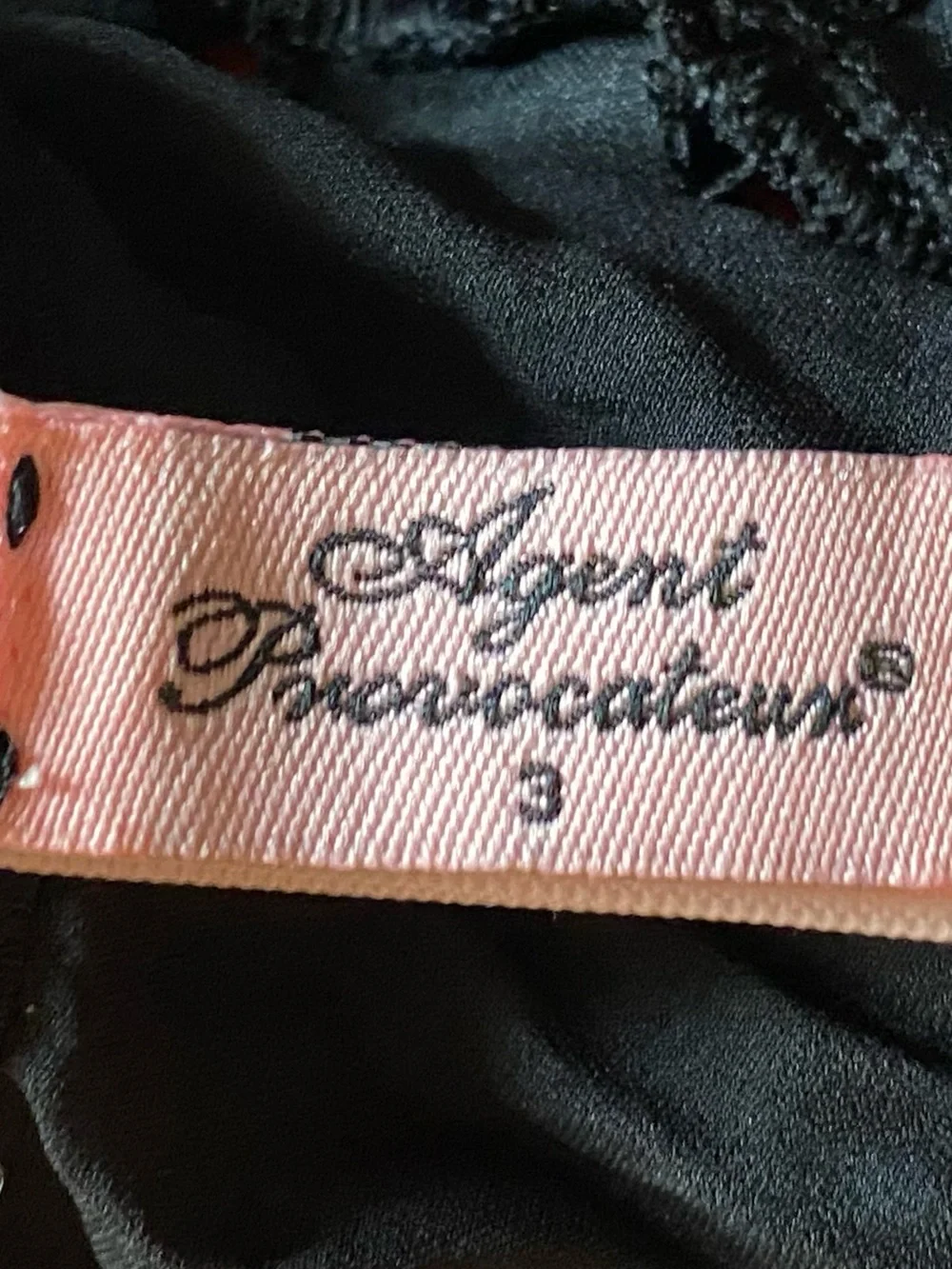 Agent Provocateur Rayna Black Fishnet Strappy Bodysuit - Picture 12 of 15